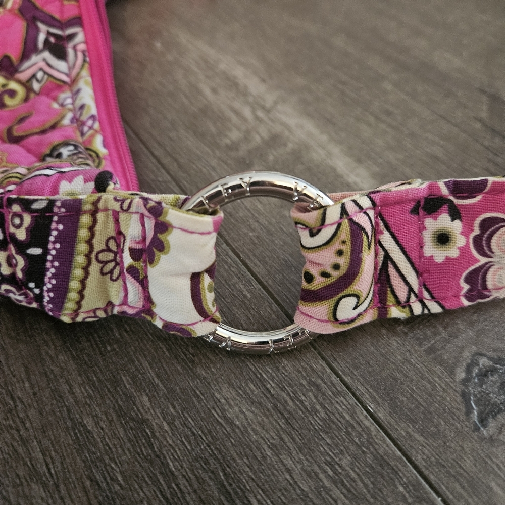 Vera Bradley "Very Berry Paisley" Lisa B Hobo Shoulder Bag *Retired Pattern - Picture 5 of 6